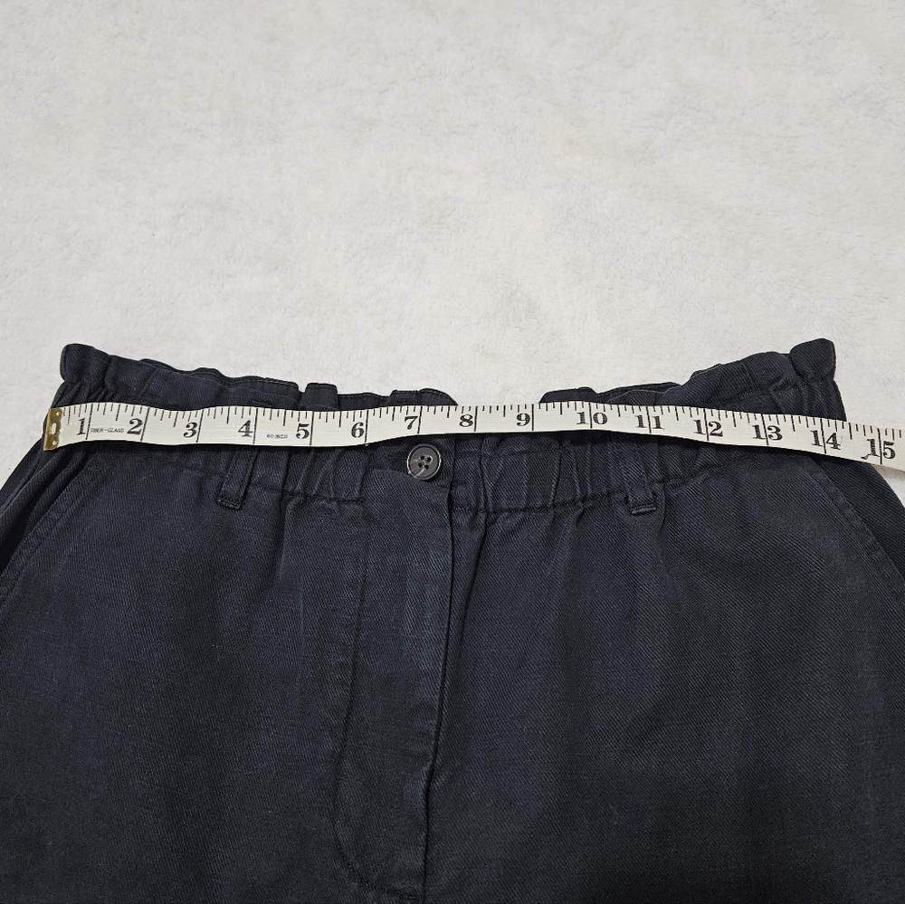 Rails Lira Pants Black Washed Size M Tencel Cotton Lightweight - Picture 10 of 16